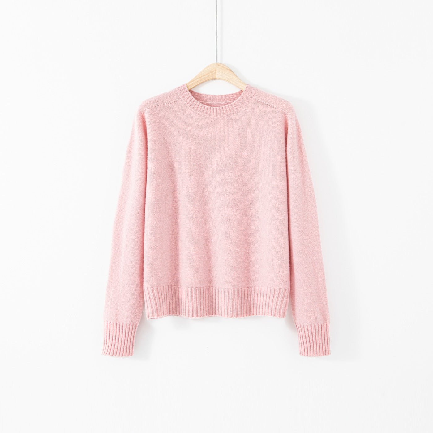 Crew-neck Long-sleeve Top Relaxed-fit Base Layer